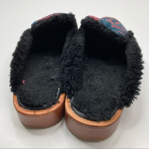 Free People | Butterfly Effect Faux Fur Mules Size 37 - Picture 5 of 6